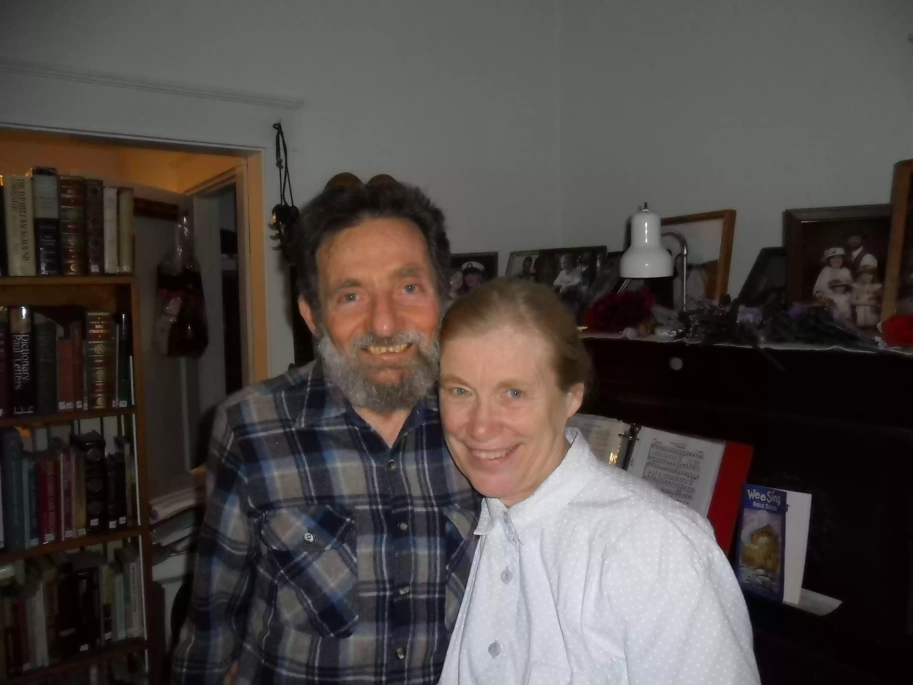 John and Lois Naomi Youngs Lemley taken in the living room of their home in Vancouver, WA,11 Oct 2011